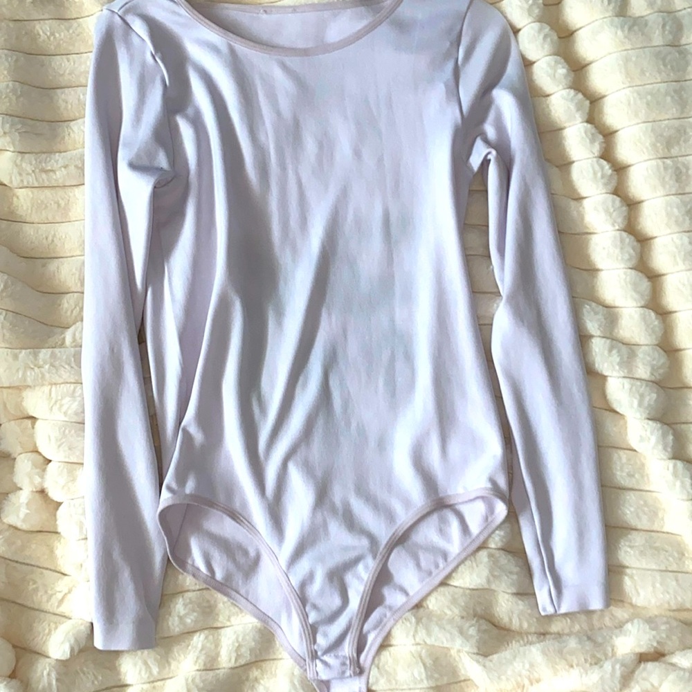 White body suit. Size s